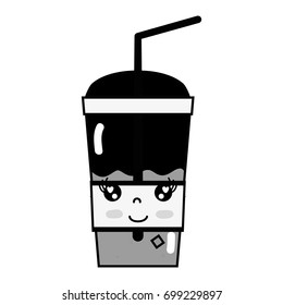contour kawaii cute happy smoothie drink