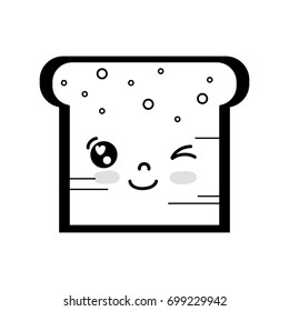contour kawaii cute tender bread nutrition