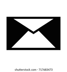 contour letter card with text message style