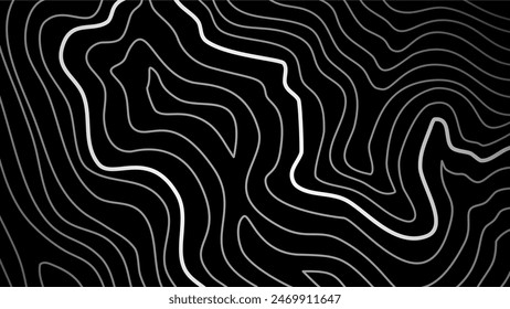 contorno líneas fondo. fondo ondulado abstracto. Mapa topográfico de fondo de contorno. Fondo de pantalla de contorno topográfico.