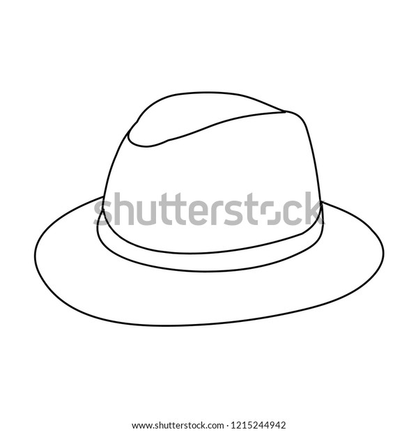 a man's hat