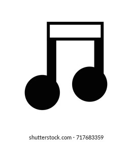 contour musical sign note to rhythm tone