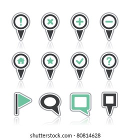 contour navigation icons