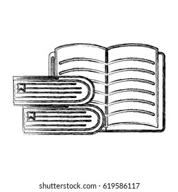 contour notebook open with books tool
