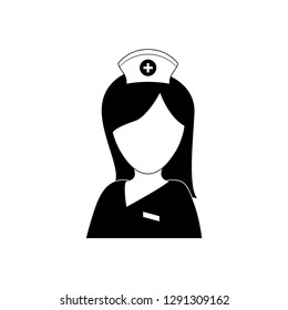 contour nurse icon image design