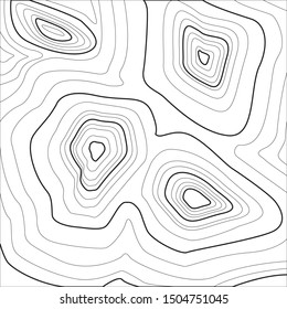 contour pattern batik black and white