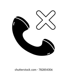 contour phone lost call sign telephone icon