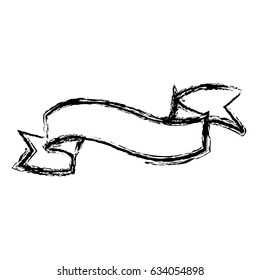 contour ribbon decoration design