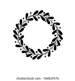 contour rustic natural branches leaves design