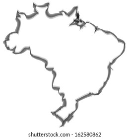 Contour with smoke effect - Brazil