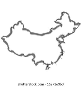 13,418 China outline map Images, Stock Photos & Vectors | Shutterstock