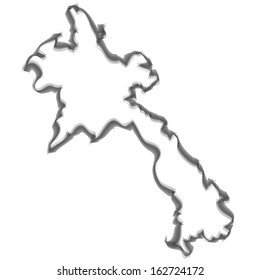 Contour with smoke effect - Laos