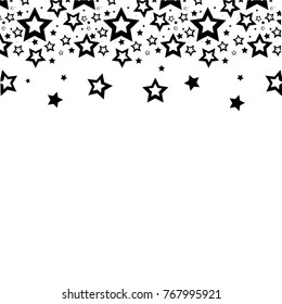 contour stars christmas decoration backgroud