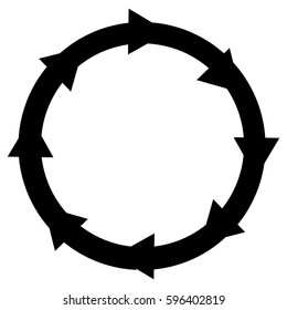 contour sticker cycle icon, vector illustraction design image