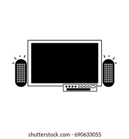 contour television and videogame console to play