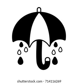 contour umbrella open to protection the natural weather