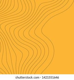 Contour vector illustration. Abstract topographic map background. Geography scheme.