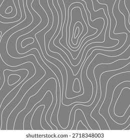 Textura de onda de contorno. Fondo Abstractas del mapa de líneas topográficas. Ideal para proyectos tecnológicos, visualización de datos, presentaciones, pósters, Fondos de pantalla, temáticas geográficas