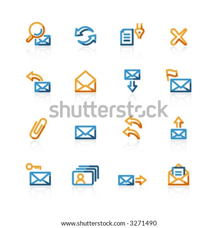 contour web-mail icons