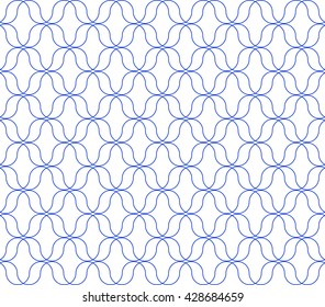 The contours resemble a wave, all depicted in a geometric pattern