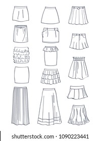 basque skirt