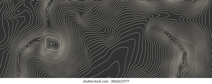 Contours vector topography. Geographic mountain topography vector illustration. Topographic pattern texture. Elevation graphic contour height lines.