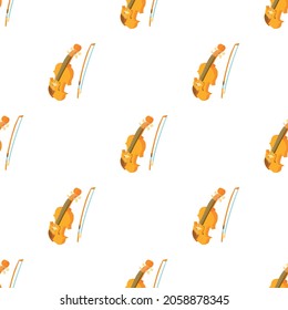 Contrabass pattern seamless background texture repeat wallpaper geometric vector