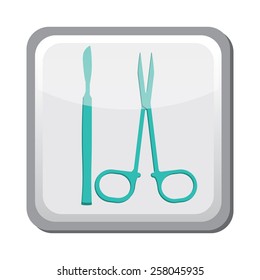 Contraception method surgical sterilization icon, family and parenthood, pregnancy - vector