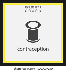 contraception  vector icon