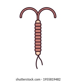 método anticonceptivo iud estilo aislado