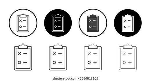 Contract adjust icon Thin outline art symbol