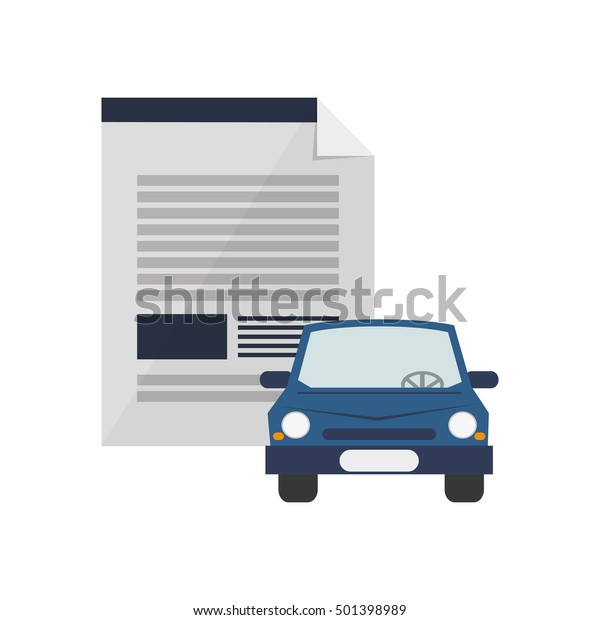 contract and car \
icon