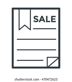 Contract Colored Vector Illustration