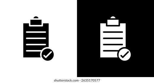 Contract coverage icon Vector in flat style. Collection silhouettes