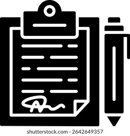 Contract Creative New Icons Design Vector Design