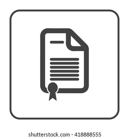 Contract Document Icon