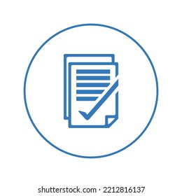 Icono de la patente de arrendamiento de un documento de contrato | Icono de versión circular |