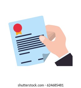 Contract document paper