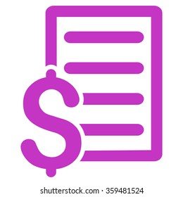 Contract Flat Icon