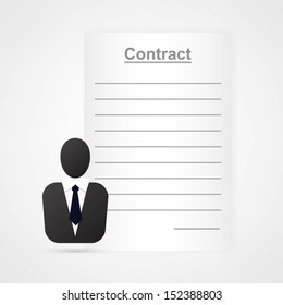 Contract icon