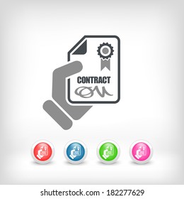 Contract Icon