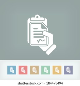Contract icon