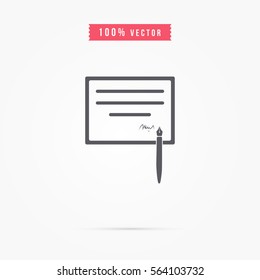 contract icon design