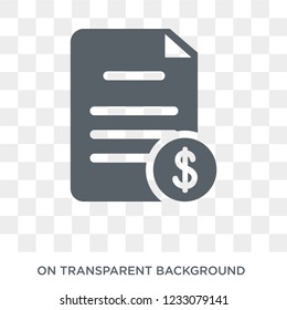 Contract icon. Contract design concept from Human resources collection. Simple element vector illustration on transparent background.