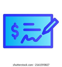 contract icon design, vector illustration, best used for web app