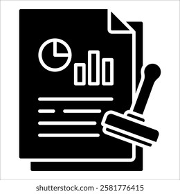 Contract Icon Element For Design