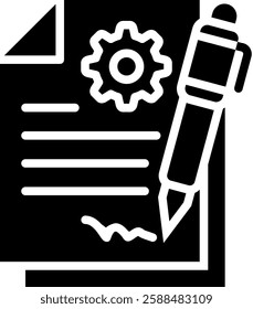 Contract Icon Element For Design