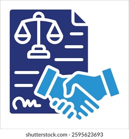 Contract Icon Element For Design