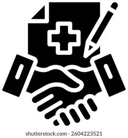 Contract Icon Element For Design