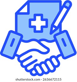 Contract Icon Element For Design